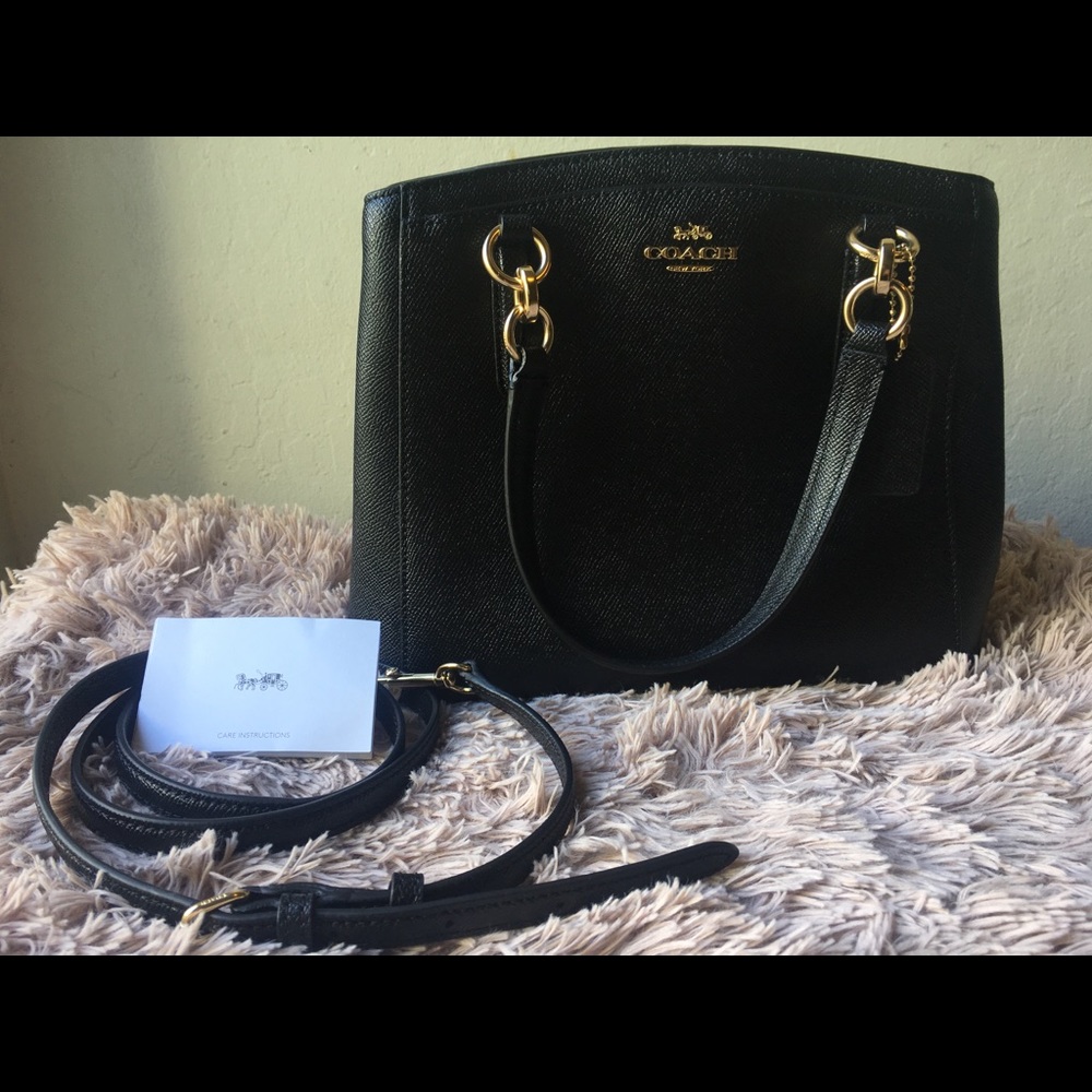 Perfect Everyday Black Coach Handbag